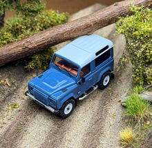 Load image into Gallery viewer, LCD 1:64 Blue Defender 90 ORV SUV Off Road Sports Model Diecast Metal Car New Collection
