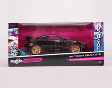 Load image into Gallery viewer, Maisto 1:24 Black Celica GTS Couple Racing Sports Model Diecast Metal Car New
