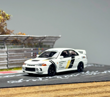 Load image into Gallery viewer, MH 1:64 White Decal Lancer EVO IV 4 GSR Sports Model Diecast Metal Car New Collection
