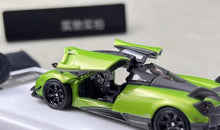 Load image into Gallery viewer, DK 1:64 Green Huayra BC Sports Open Model Diecast Metal Car New Collection
