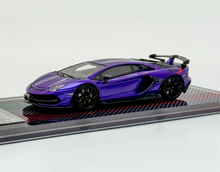 Load image into Gallery viewer, U2 1:64 Purple Novitec Aventador SVJ LP770 Sports Model Diecast Resin Car New Collection
