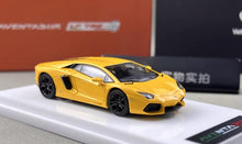 Load image into Gallery viewer, VA 1:64 Yellow Aventador LP700-4 Sports Model Diecast Metal Car New Collection
