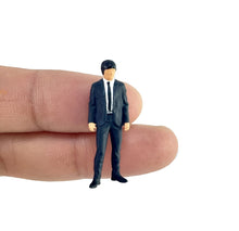 Load image into Gallery viewer, 1:64 Painted Figure Mini Model Miniature Resin Diorama Man Bodyguard Security
