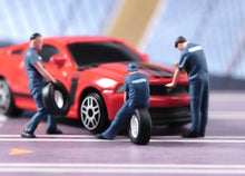 Load image into Gallery viewer, 1:64 Painted Figure Model Miniature Resin Diorama Toy Car Repair Worker Mechanic
