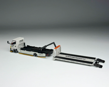 Load image into Gallery viewer, GCD 1:64 Gray AF H300 Flatbed Trailer Tow Truck Model Diecast Metal Car New Collection
