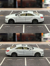 Load image into Gallery viewer, Mortal 1:64 White CLS 63 4 Matic Sedan Sports Model Diecast Metal Car New Collection
