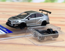 Load image into Gallery viewer, CM 1:64 Silver JDM Impreza WRX Varis Sports Model Diecast Metal Car New
