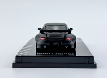 Load image into Gallery viewer, Tarmac 1:64 Black 911 997 Old New Racing Sports Model Diecast Metal Car New Collection
