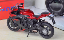 Load image into Gallery viewer, WELLY 1:18 Red MV Agusta F3 RR Racing Sports Model Diecast Metal Motorcycle
