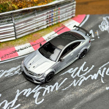 Load image into Gallery viewer, CG 1:64 Silver C63 BS Coupe W204 Widebody Sports Model Diecast Metal Car New Collection
