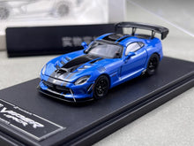 Load image into Gallery viewer, HM 1:64 Blue Viper ACR V10 Racing Sports Model Diecast Metal Car New Collection
