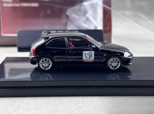 Load image into Gallery viewer, MH 1:64 JDM Black Civic EK9 R Hatchback Sports Model Diecast Metal Car New Collection

