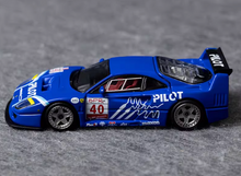 Load image into Gallery viewer, SH 1:64 Blue F40 LM #40 Racing Sports Model Diecast Metal Car New Collection
