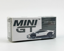 Load image into Gallery viewer, MINIGT 1:64 Huracan Sterrato Bianco Asopo Sports Model Diecast Metal Car New Collection
