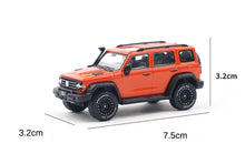 Load image into Gallery viewer, XCARTOYS 1:64 Orange Tank300 SUV Off Road Vehicle Ranger Model Toy Metal Car
