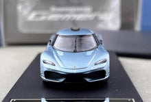 Load image into Gallery viewer, BSC 1:64 Ice Blue Gemera Coupe Sports Model Diecast Metal Car BN
