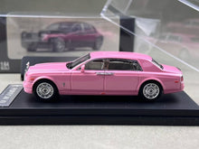 Load image into Gallery viewer, SW 1:64 Pink Phantom VII 7 Luxury Classic Sedan Model Diecast Metal Car New Collection
