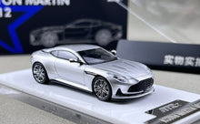 Load image into Gallery viewer, ATS 1:64 Silver Martin DB12 Coupe Sports Model Diecast Metal Car New Collection
