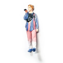 Load image into Gallery viewer, 1:64 Painted Figure Mini Model Miniature Resin Diorama Trendy Fashion Girl Lady

