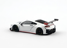 Load image into Gallery viewer, Poprace 1:64 White NSX GT3 EVO22 Sports Model Diecast Metal Car New Collection
