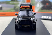 Load image into Gallery viewer, GCD 1:64 Black 4 Runner Tundra Pickup Camper Model Diecast Metal Car New Collection
