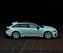 Load image into Gallery viewer, Masdi 1:64 White RS6 Touring Wagon Sports Model Diecast Metal Car New Collection
