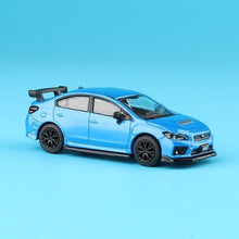 Load image into Gallery viewer, JKM 1:64 Blue WRX STI S207 Impraza Sports Model Diecast Metal Car New
