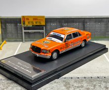 Load image into Gallery viewer, Master 1:64 Orange AMG 560SEL W126 VIP Sedan Sport Model Diecast Metal Car BN
