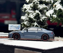 Load image into Gallery viewer, MINIGT 1:64 Gray 2024 GTR R35 Nismo Sports Model Diecast Metal Car New Collection
