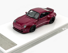 Load image into Gallery viewer, MY64 1:64 Dark Red Gnuther Werks 911 400R Sports Model Diecast Resin Car New Collection

