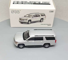 Load image into Gallery viewer, 1:64 596 Silver Suburban Full Sized SUV Model Diecast Metal Car New Collection
