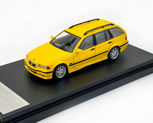 Load image into Gallery viewer, Mortal 1:64 Yellow M3 E36 Touring Wagon Sports Model Diecast Metal Car New Collection
