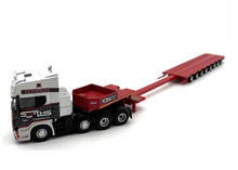 Load image into Gallery viewer, OXFORD 1:76 Scania Multi-axle Low Load Trailer Truck Model Diecast Metal Car New
