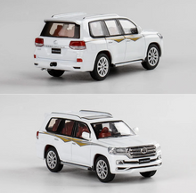 Load image into Gallery viewer, JKM 1:64 White 2016 Land Cruiser LC200 SUV Sports Model Metal Diecast Car New
