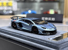 Load image into Gallery viewer, 1:64 GradePro Cyan SVJ LP770-4 Aventador Sports Model Diecast Resin Car New Collection
