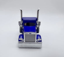 Load image into Gallery viewer, 1:64 596 Blue Peterbilt W983 379 Truck Tractor Model Diecast Metal Car New Collection
