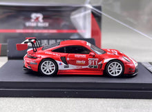 Load image into Gallery viewer, SR 1:64 Red 911 GT3 R Racing Sports Model Diecast Metal Car New Collection
