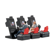 Load image into Gallery viewer, 1:64 Painted Figure Mini Model Miniature Resin Diorama Game Center Boy Playing New Scene

