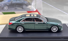 Load image into Gallery viewer, King 1:64 Green S65L AMG W222 V12 Sedan Sports Model Diecast Metal Car New Collection
