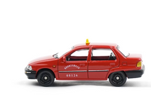 Load image into Gallery viewer, XCARTOYS 1:64 Red Vintage TJ7100 Sedan Taxi Model Toy Metal Car NIP
