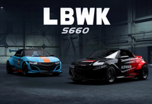 Load image into Gallery viewer, TM 1:64 JDM S660 LBWK Racing Sports Figure Model Diecast Metal Car New
