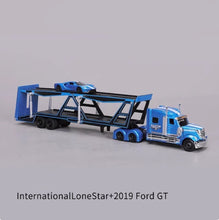 Load image into Gallery viewer, Maisto 1:64 Lonestar Ford GT Trailer Transporters Model Diecast Metal Car New Collection
