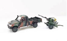 Load image into Gallery viewer, RM 1:64 Green LC79 Pickup Truck Accessory Middle East Model Diecast Metal Car
