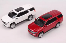 Load image into Gallery viewer, Maisto 1:26 2021 Chevrolet Tahoe Full Size SUV Model Diecast Metal Car New
