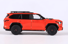 Load image into Gallery viewer, GCD 1:64 Orange Sequdia TRD Pro SUV ORV Sports Model Diecast Metal Car New Collection

