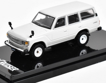 Load image into Gallery viewer, Hobby Japan 1:64 White 1981 Land Cruiser LC60 SUV Model Diecast Metal Car New Collection
