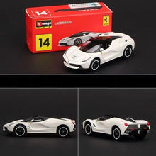 Load image into Gallery viewer, Bburago 1:64 White Ferrari Laferrari Racing Sport Model Toy Diecast Metal Car
