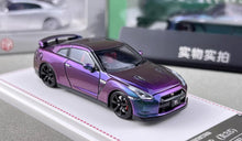 Load image into Gallery viewer, FH 1:64 Purple JDM Skyline GTR R35 Racing Sports Model Diecast Metal Car New Collection
