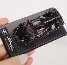 Load image into Gallery viewer, SCArt 1:64 Black Intensa Emozione IE Racing Sports Model Diecast Metal Car New
