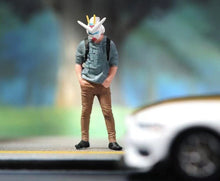 Load image into Gallery viewer, 1:64 Painted Figure Model Miniature Resin Diorama Sand Transformer Head Man Toy Collection

